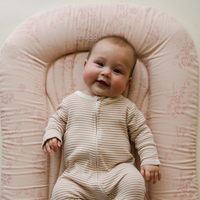Infant Lounger Wave | Pink Floral
