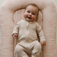 Infant Lounger Wave | Pink Floral