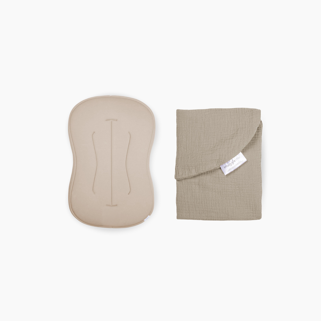 Lounger Curve + Muslin Cover Set | Birch