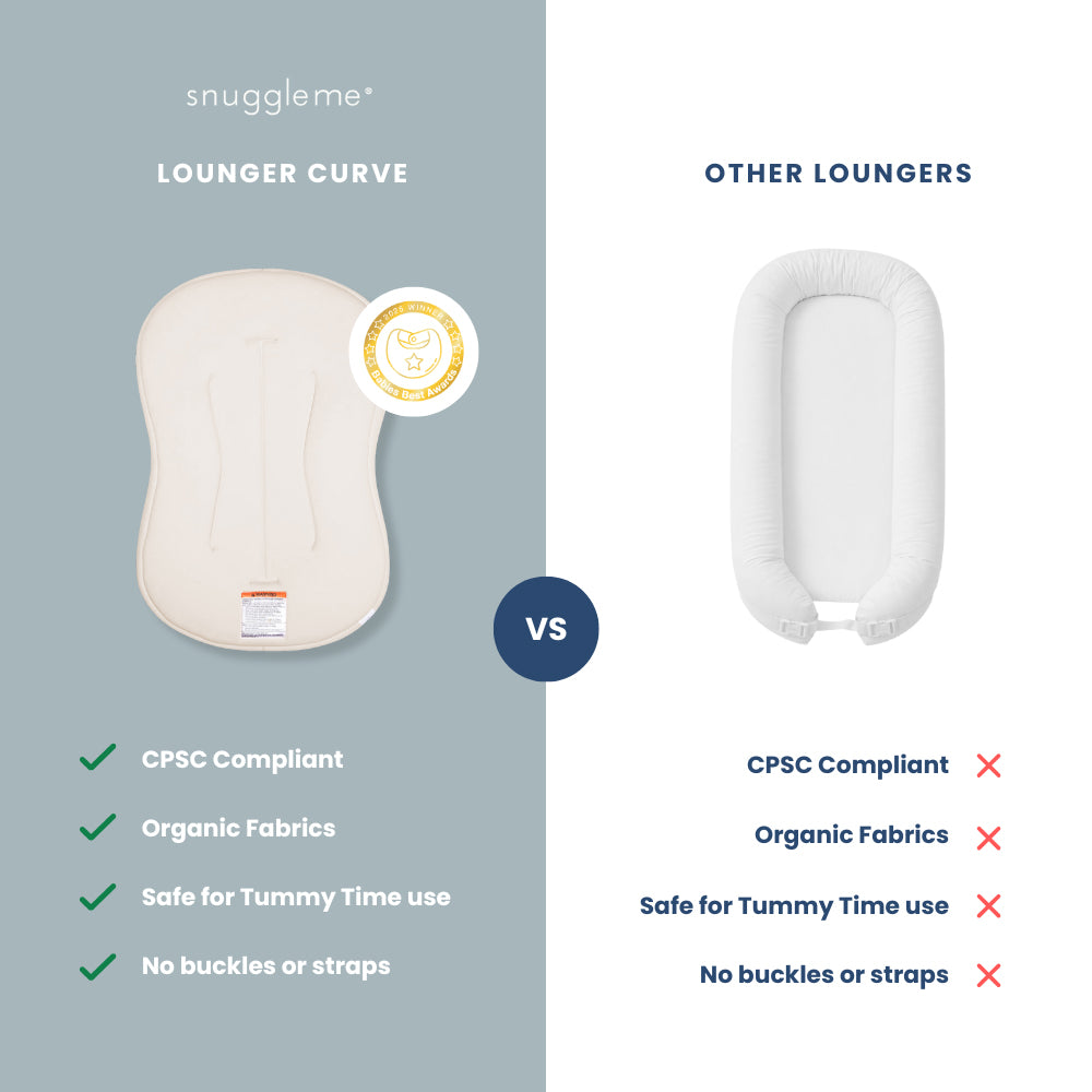 Infant Lounger Curve | Birch