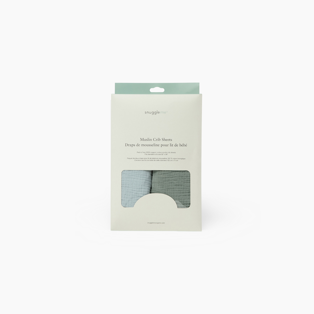 Muslin Crib Sheets | Bluebell + Slate