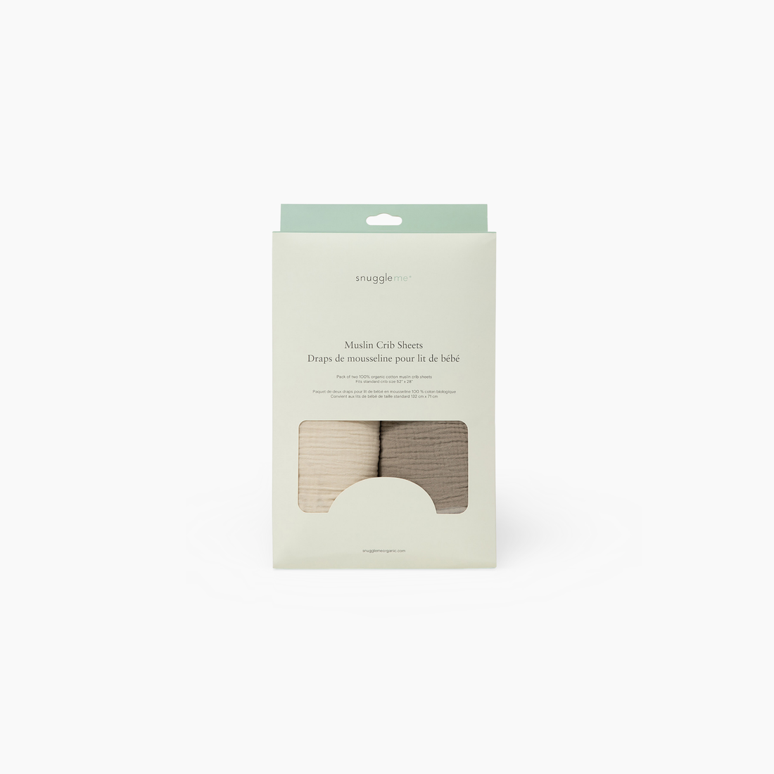 Muslin Crib Sheets | Natural + Birch