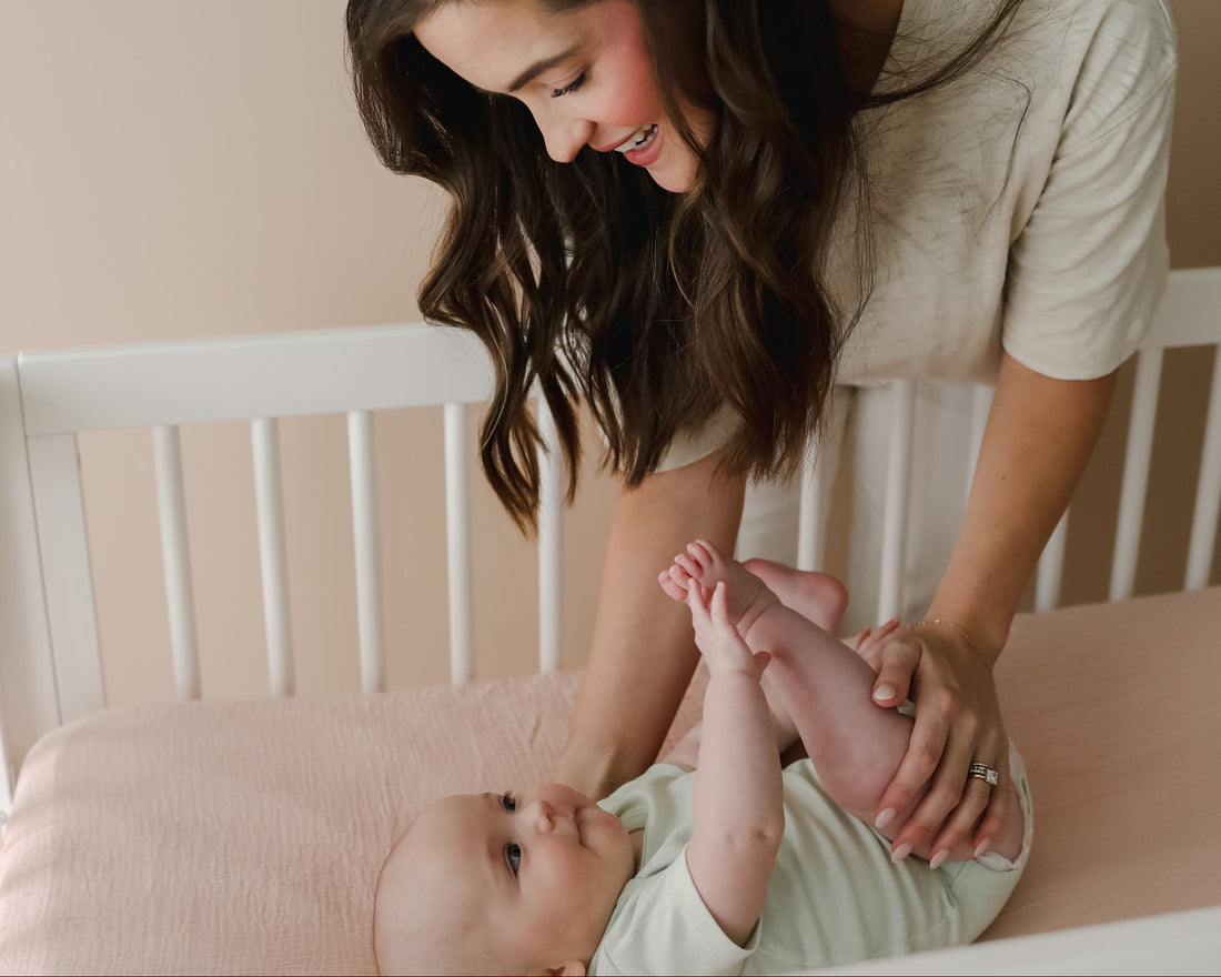 Muslin Crib Sheets | Petal + Gumdrop