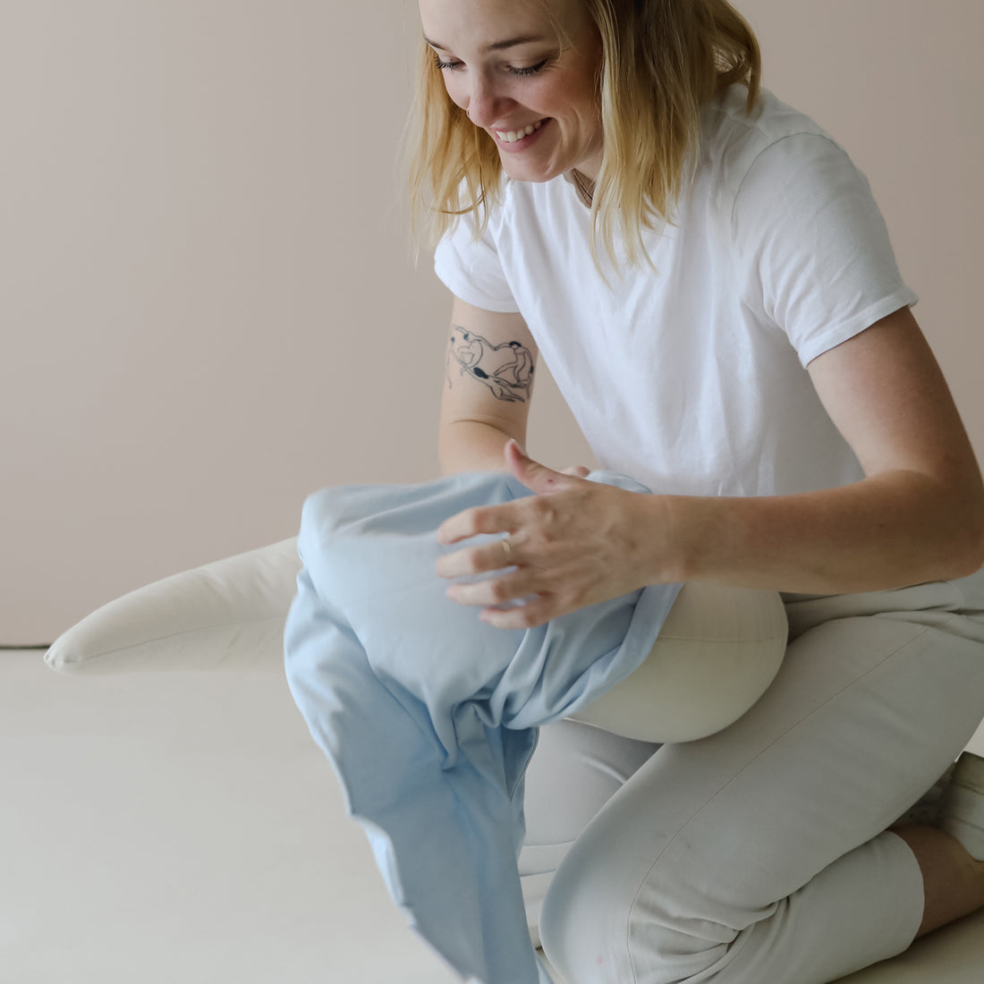 Feeding Support Cover | Bluebell