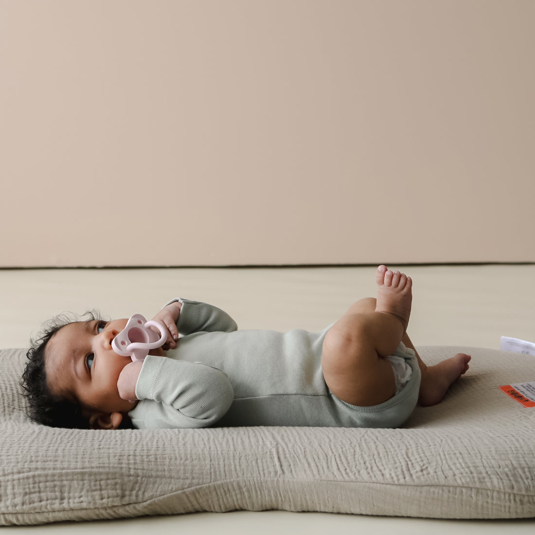 Infant Lounger Muslin Cover | Birch