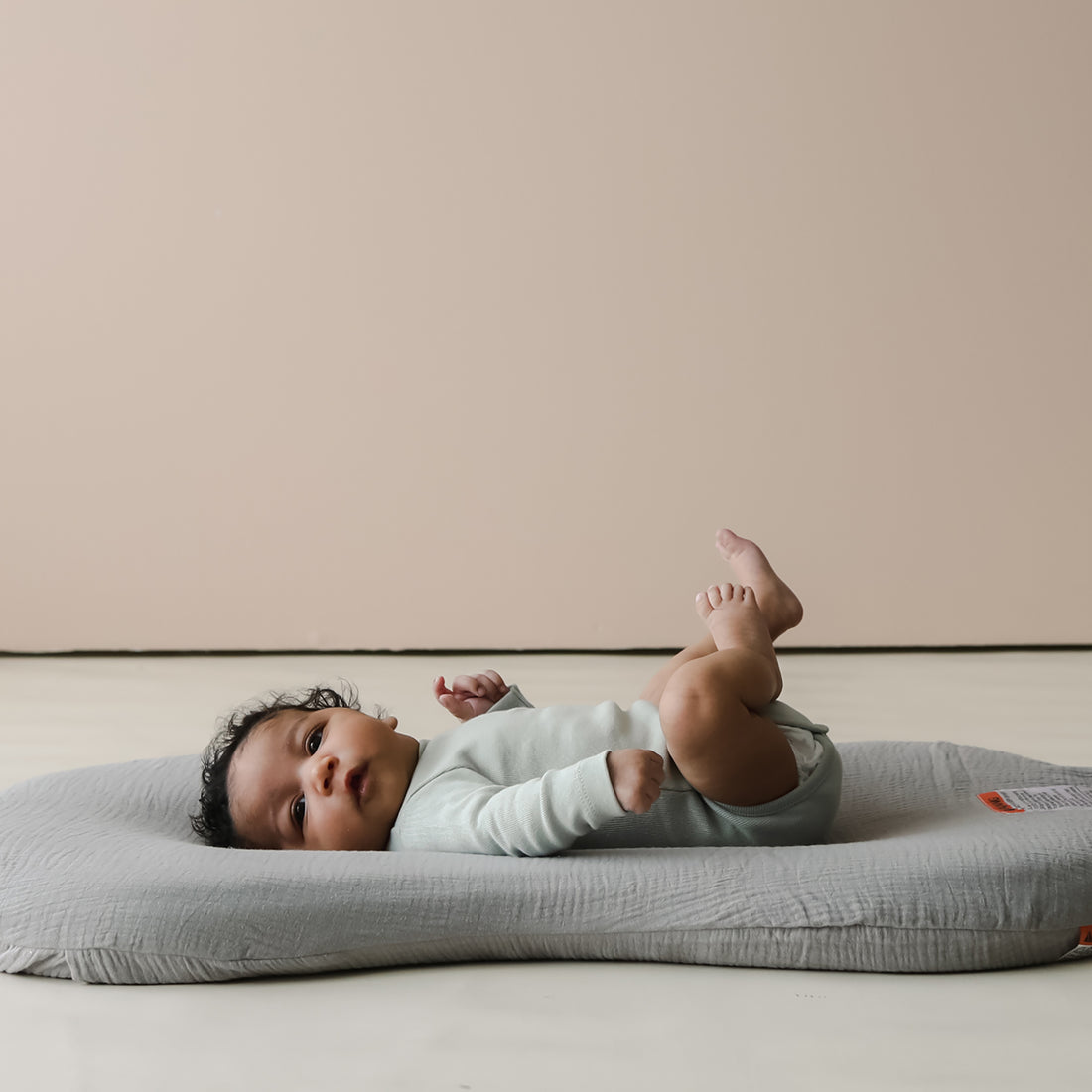 Infant Lounger Muslin Cover | Stone