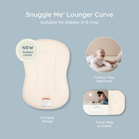 Infant Lounger Curve | Birch