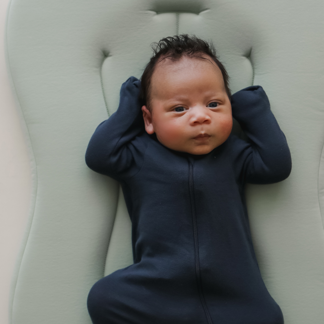 Infant Lounger Curve | Sage