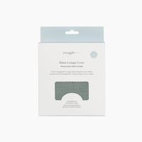 Infant Lounger Muslin Cover | Slate