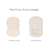 Infant Lounger Muslin Cover | Natural