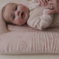 Infant Lounger Wave | Pink Floral