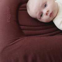 Infant Lounger Wave | Cocoa