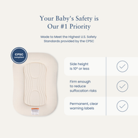 Infant Lounger Wave | Natural